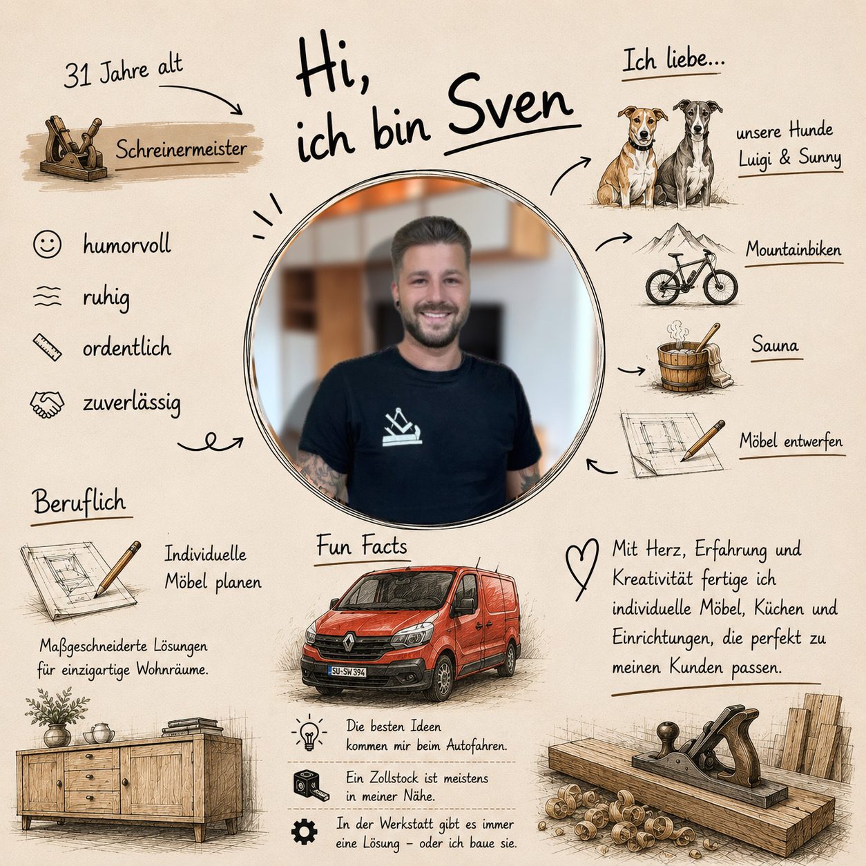 Hochwertige Tischlerarbeiten und maßgeschreinerte Qualität für Ihr Zuhause
